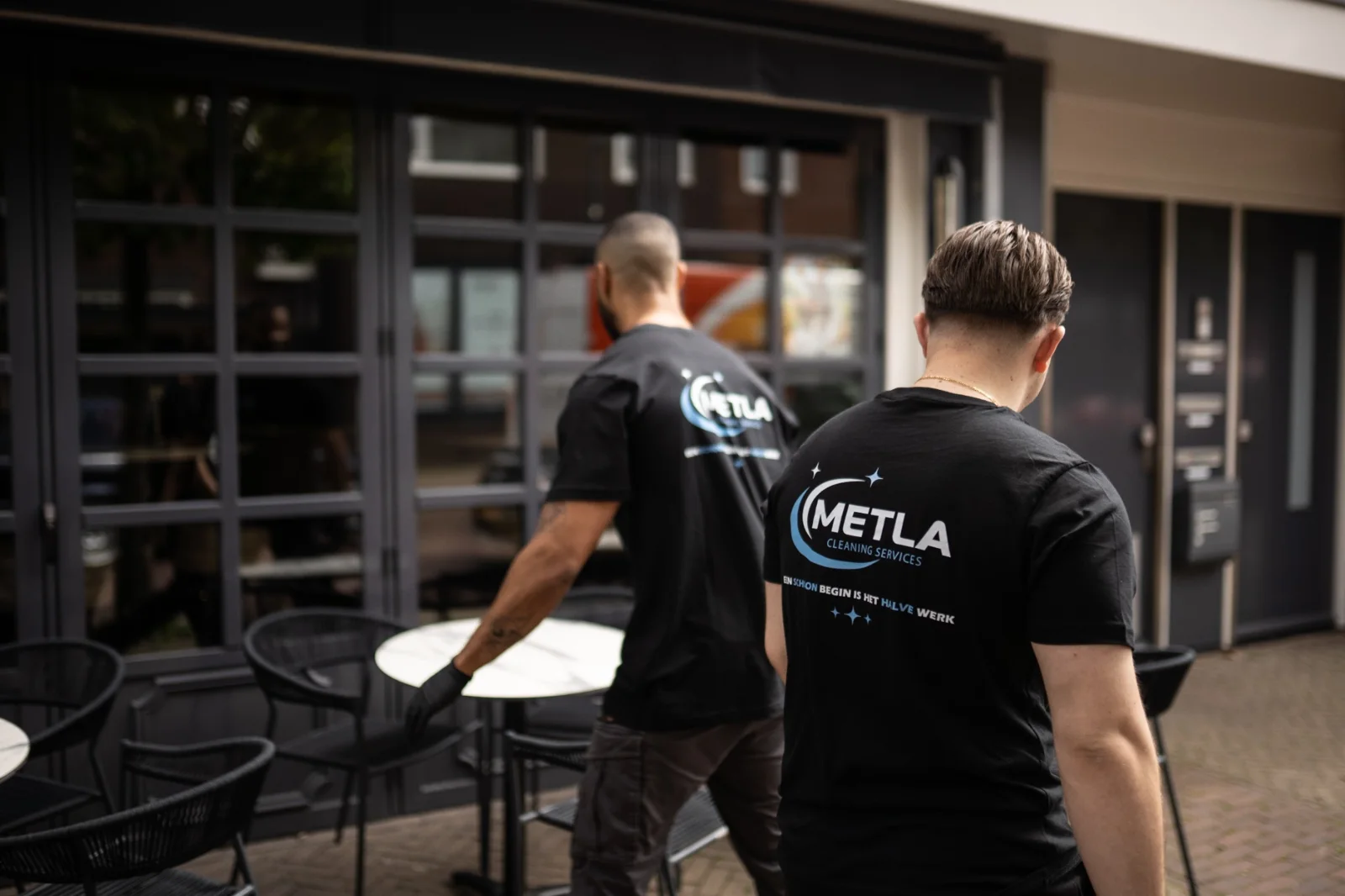 METLA aan het werk